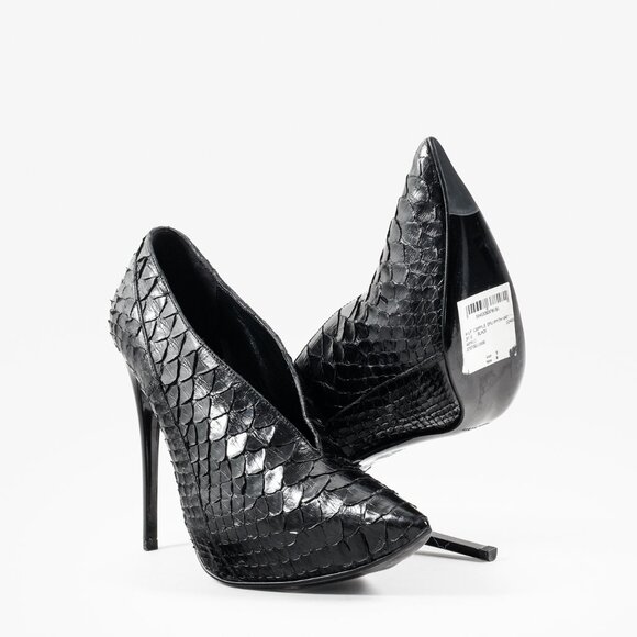 Burberry Prorsum Python Snakeskin Booties - Picture 4 of 10